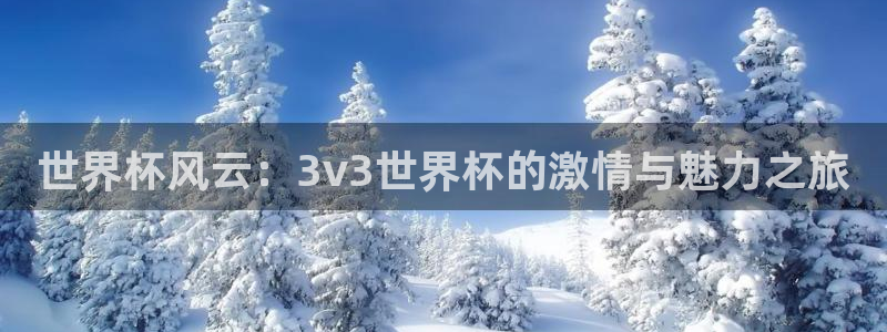 2026世界杯中国队:世界杯风云:3v3世界杯的激情与魅力之旅